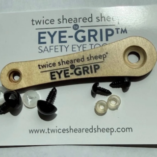 Twice Sheared Sheep Eye Grip Amigurumi Safety Eye Tool at The Loopy Ewe