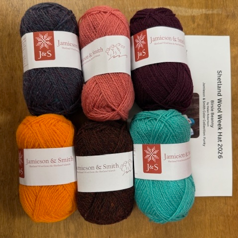 Shetland Wool Week Hat, Birsie Beanny by Helen Robertson at The Loopy Ewe