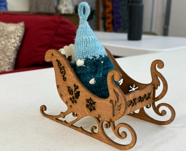 2026 Pre Order Gnome Sleigh at The Loopy Ewe