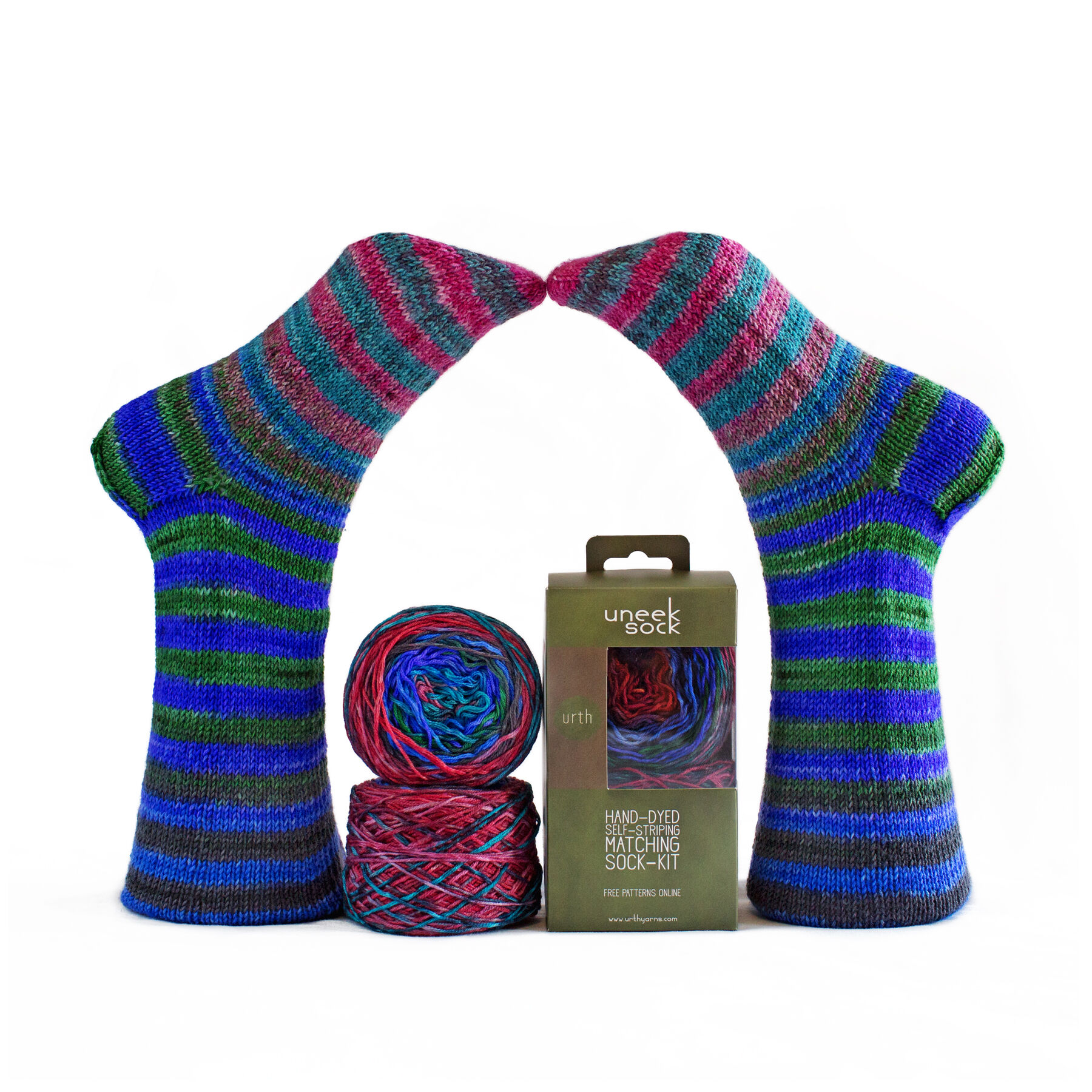 Urth Yarns Uneek Sock Kits at The Loopy Ewe