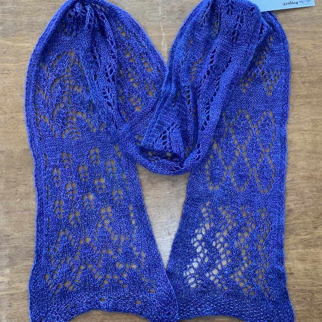 Myrkwood by Lonja Khon-Engheim knit in JulieSpins Cashmere Silk Lace at The Loopy Ewe