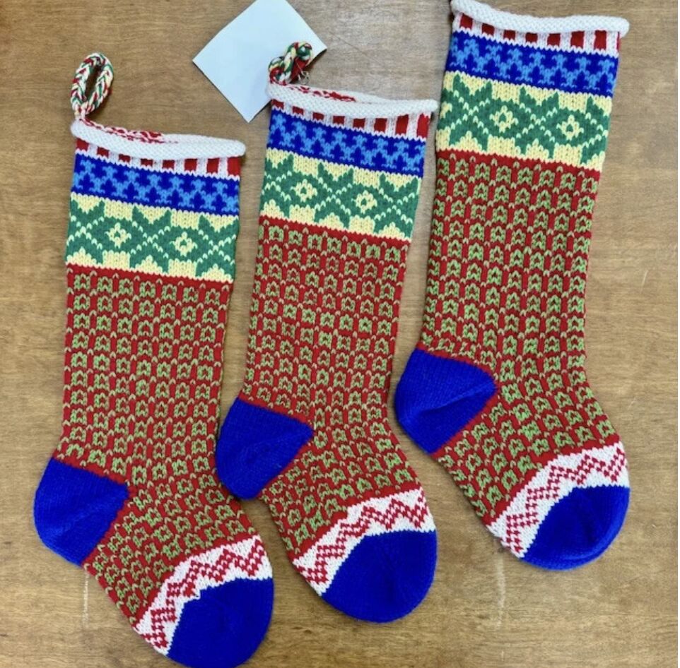 2026 Classes: Faire Isle Christmas Stocking at The Loopy Ewe