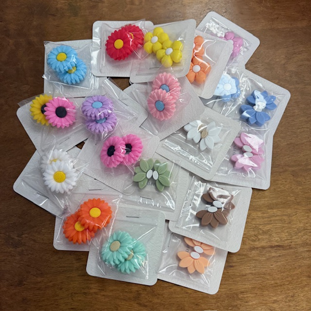 SunneShine Flower Stitch Stoppers at The Loopy Ewe