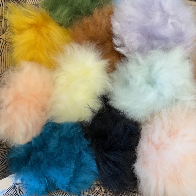 Toft Alpaca Pom Poms at The Loopy Ewe