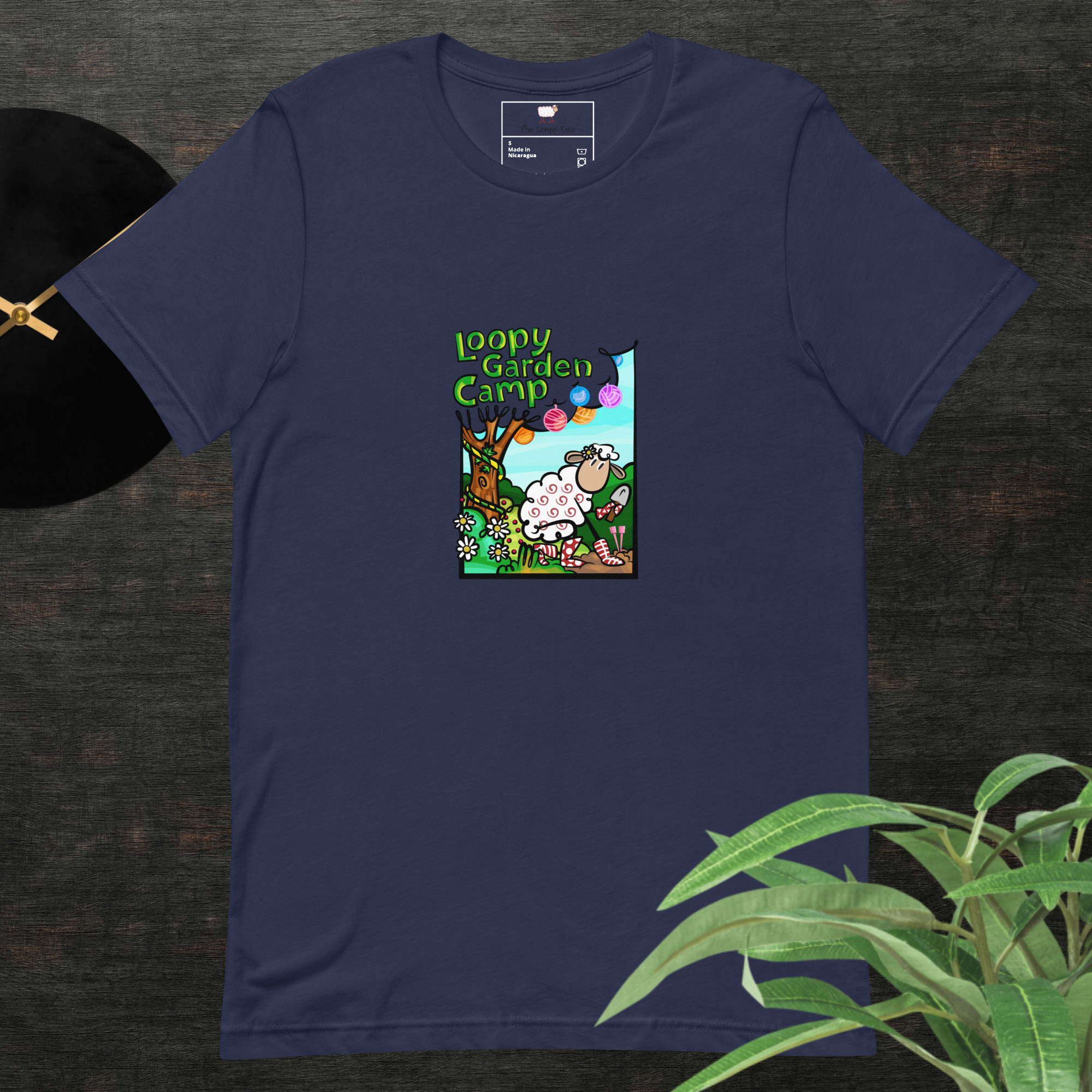 Loopy Garden Camp T-shirts at The Loopy Ewe