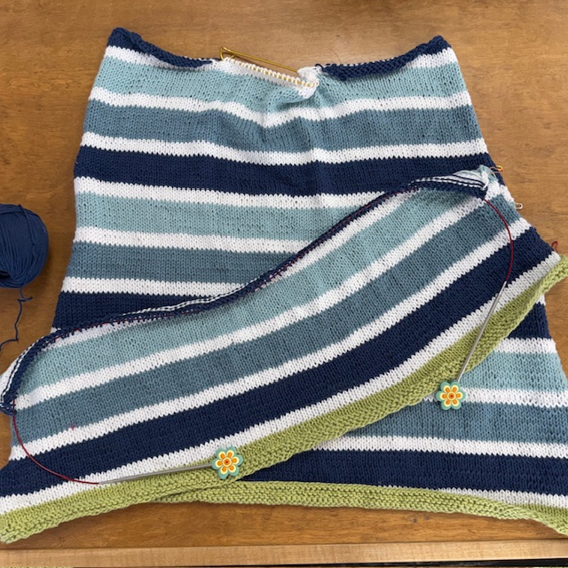 Astrid by Quail Studio knit with Mode at Rowan Cotton DK at The Loopy Ewe