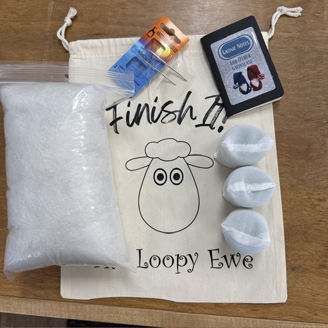 2026 Mystery Gnome Along Extras - Finishing Set & Items The Loopy Ewe