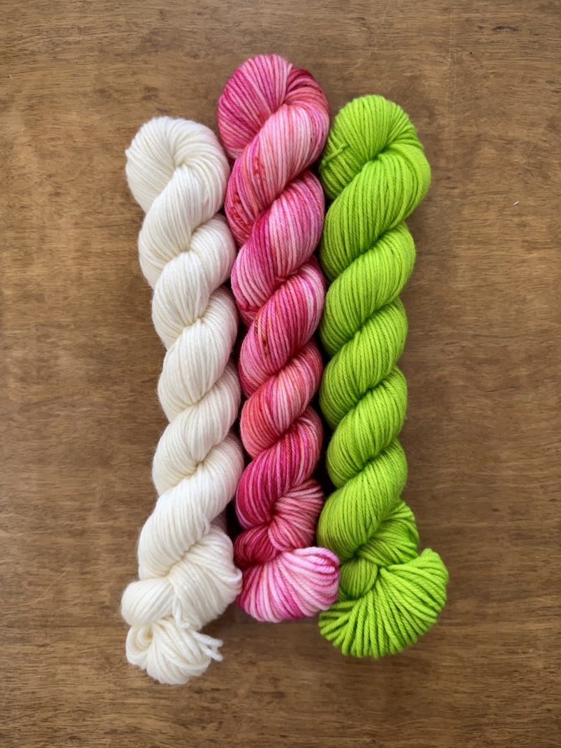 2026 Mystery Gnome Along Yarn Set - Christmas Cactus at The Loopy Ewe