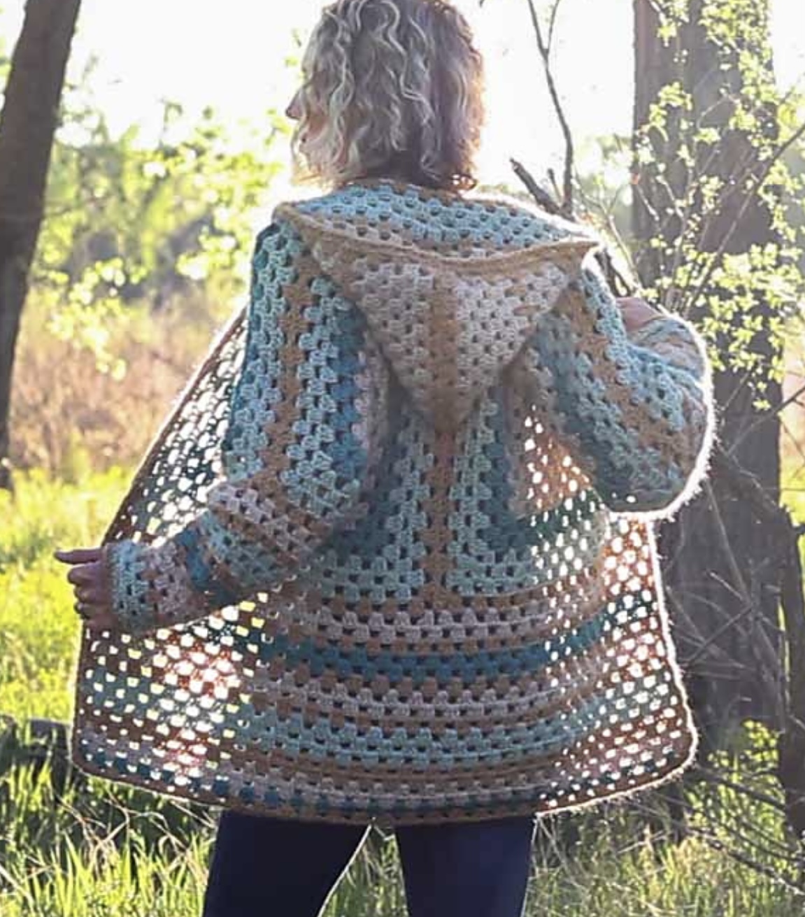 Crochet Campfire Hexagon Sweater Class at The Loopy Ewe