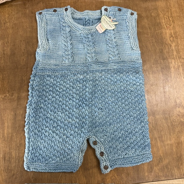 Knit Romper with Chemisfree Eden Cotton at The Loopy Ewe